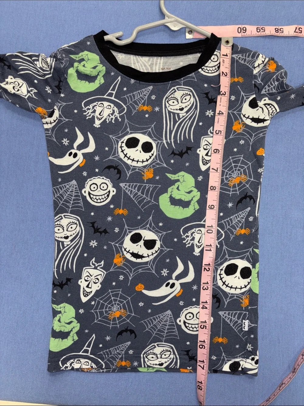 Little Sleepies Jack Skellington bamboo pajamas set 5/6 nightmare Christmas
